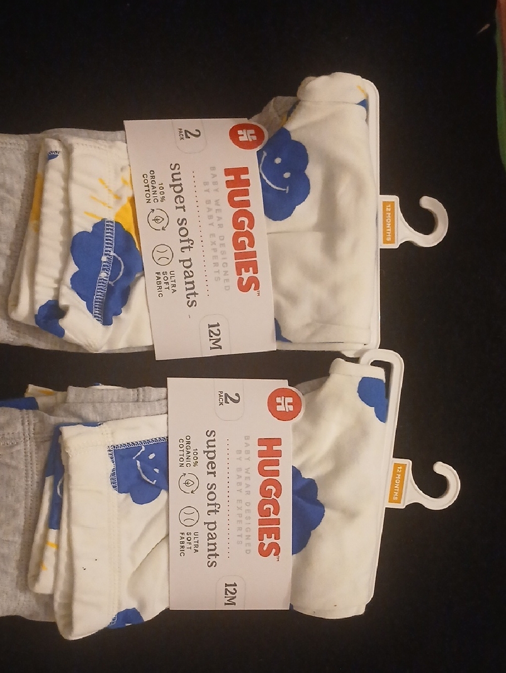 New Huggies Baby Super Soft Pants 12 months